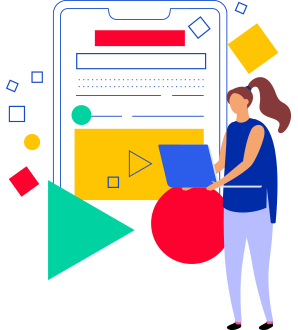 Ilustración de contenidos e-learning personalizados