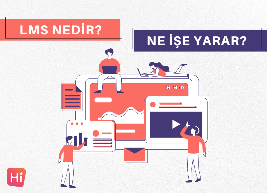 lms nedir lms yazılım illüstrasyon
